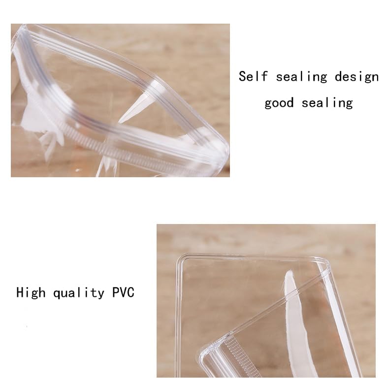30pcs Clear Jewelry Organizer Bags - 3 Sizes for Earrings, Rings & Necklaces | Travel Jewelry Storage | Anti-Tarnish Protection | Perfect for Travel, Home Organization & Gift Packaging
