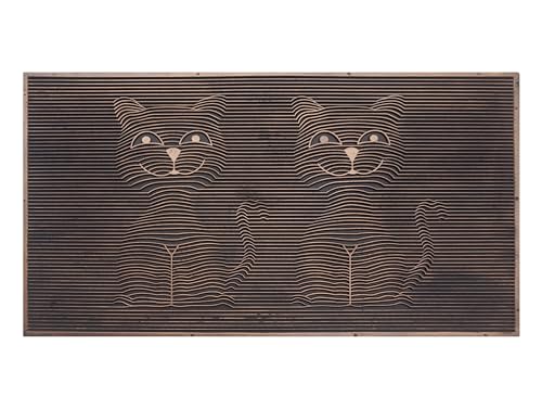 Sitting Cats Bronze