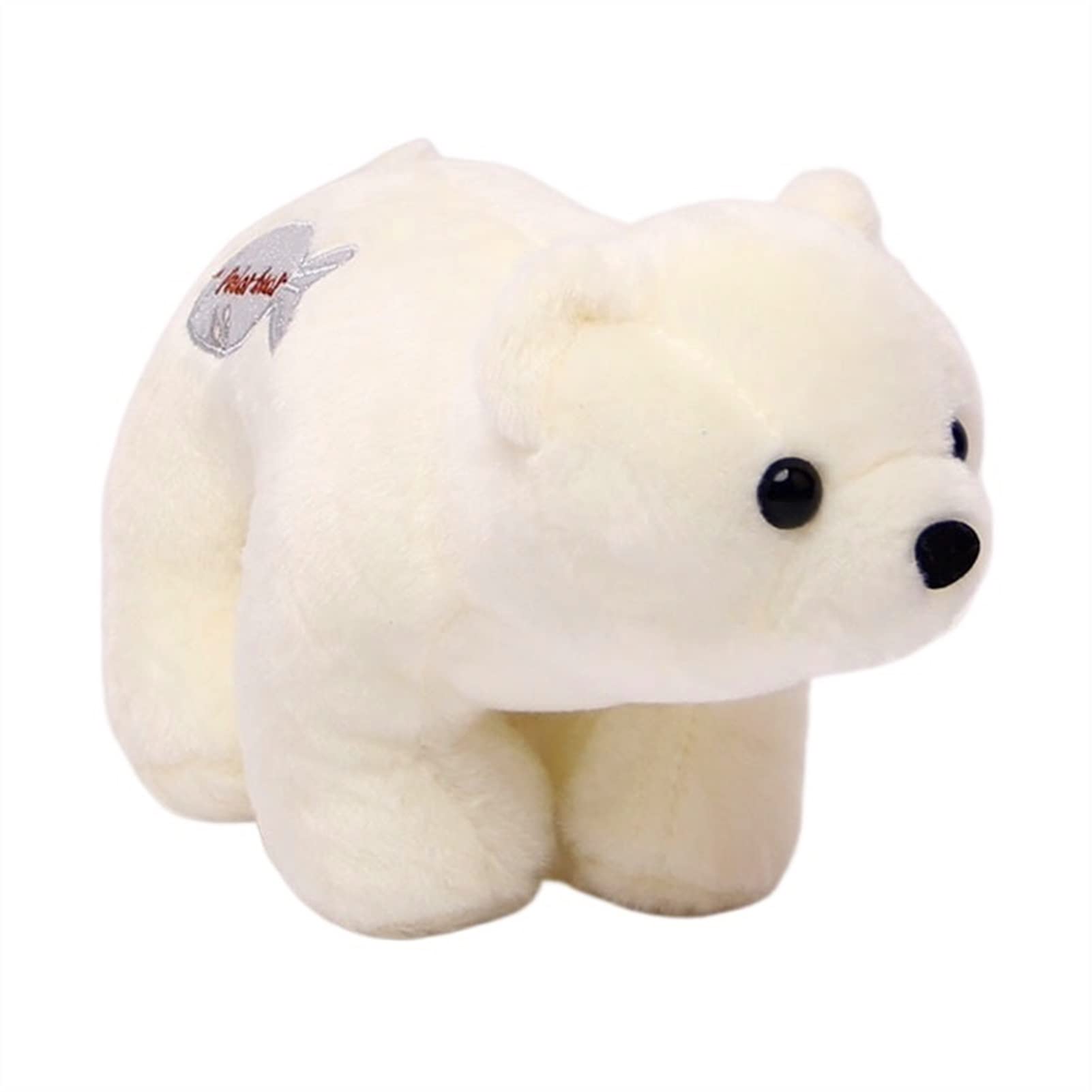 **Tyfanag 25cm Cartoon Polar Bear Stuffed Animal Plush Toy - Soft Cuddly Throw Pillow for Kids & Adults, Perfect Gift for Birthdays, Nursery Decor, and Cozy Home Comfort**