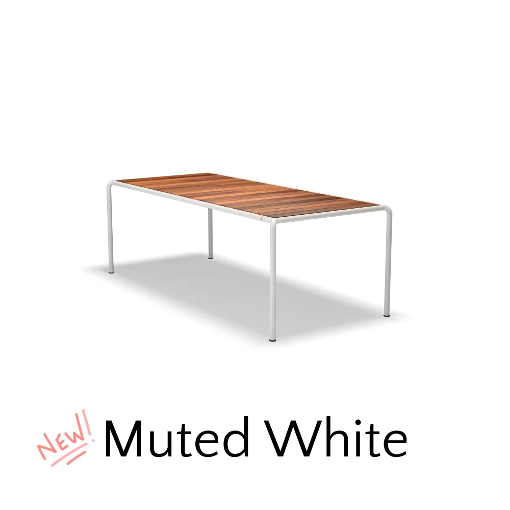 AVANTI Outdoor Dining Table - 88 Inch Weatherproof Patio Table for Backyard, Garden, and Poolside Entertaining | Durable & Stylish Aluminium Frame