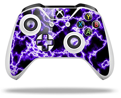 XBOX One S/X Controller Skin Wrap - Electrify Purple Vinyl Decal for Gaming Protection