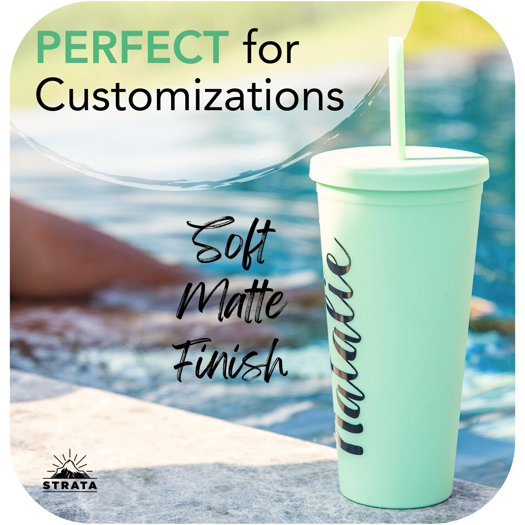 40 Pack 22oz Matte Pastel Acrylic Tumblers with Lids & Straws - Double Wall Insulated Reusable Cups, Bulk Drinkware for Parties, Restaurants, and Home Use - Includes Straw Cleaner (Multicolor)