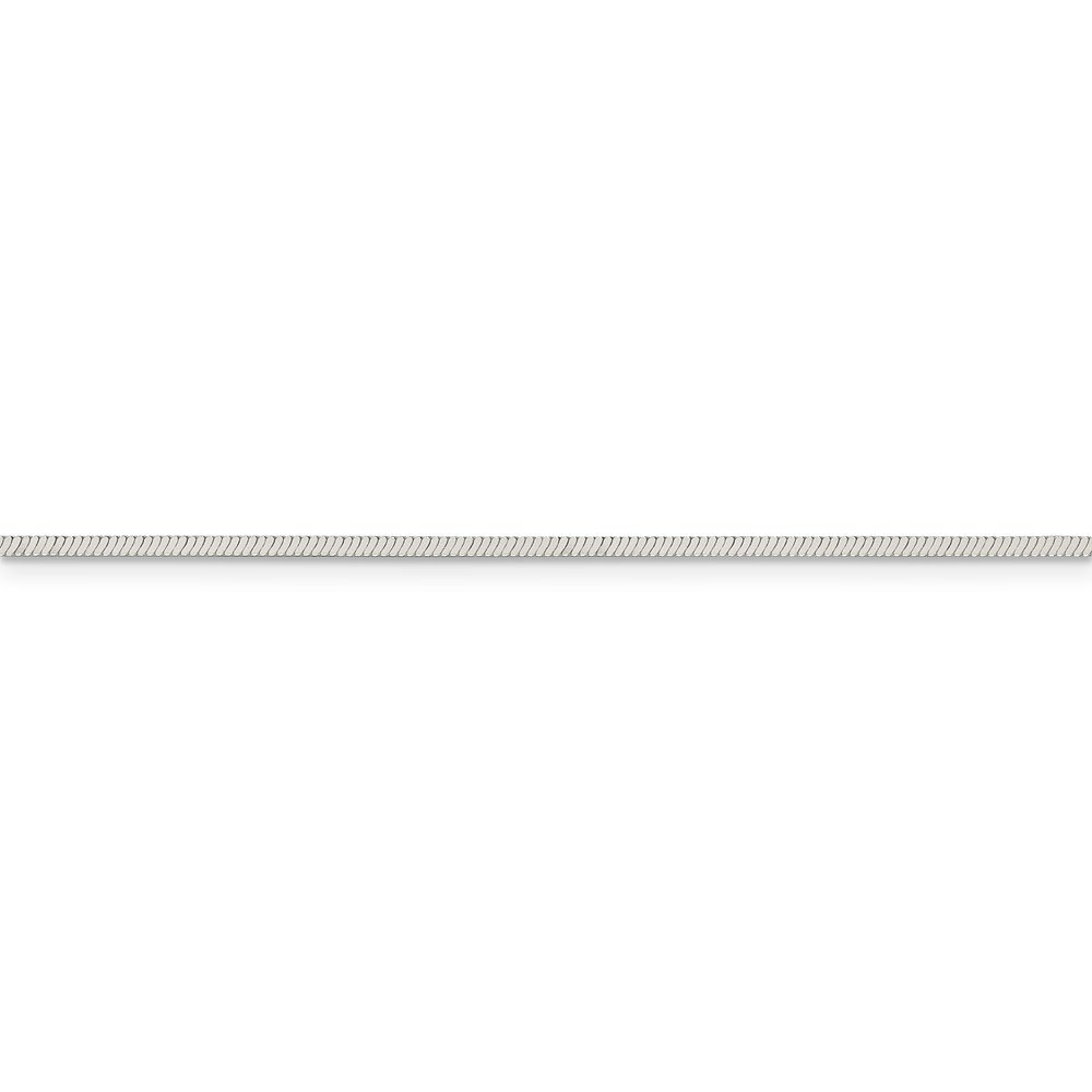 925 Sterling Silver 1.25mm Square Snake Chain Necklace for Women - Durable Lobster Clasp, Hypoallergenic Jewelry Gift for Her - Perfect for Everyday Wear, Date Nights & Special Occasions