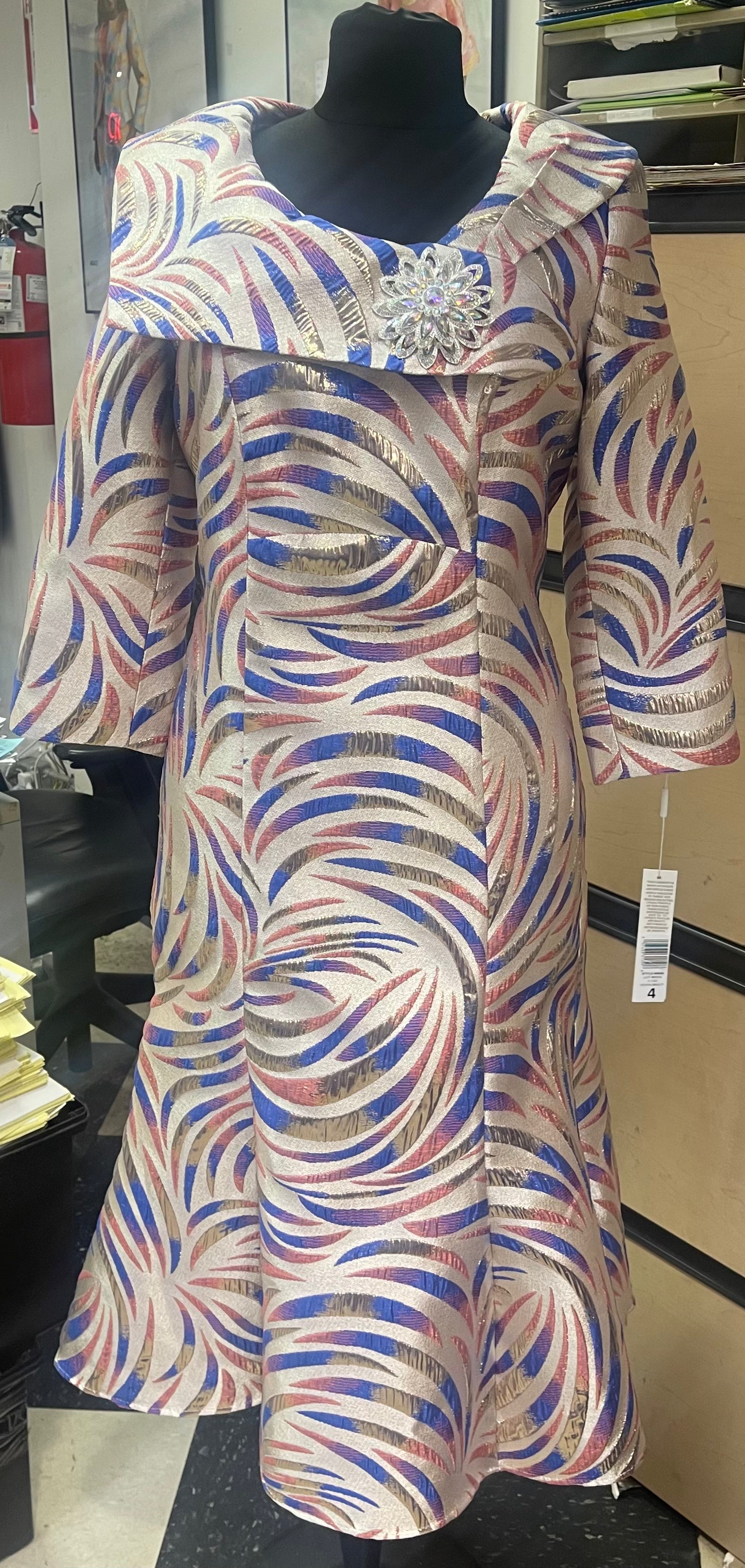 Royal Blue Multi