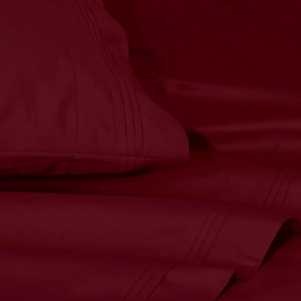 Premium 1000 Thread Count Egyptian Cotton Sheet Set - Eco-Friendly, Breathable & Hypoallergenic - Perfect for Luxury Bedrooms & Hot Sleepers