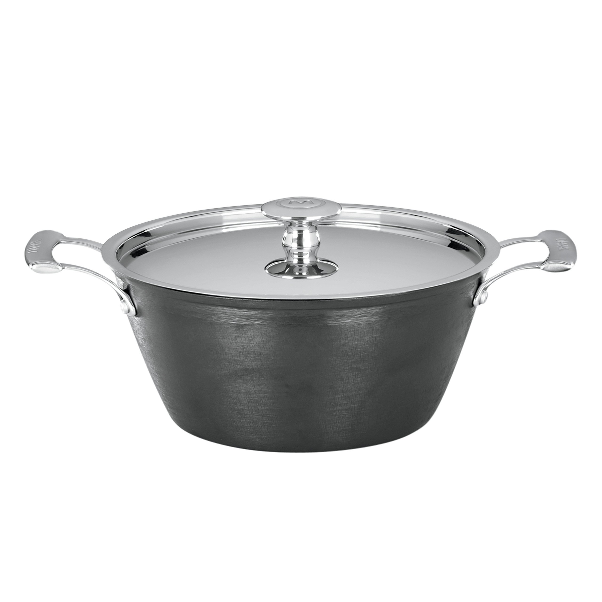 Dansk Mario Batali Pre-Seasoned 4-Quart Light Cast Iron Round Casserole Dutch Oven – Perfect for Braising, Stewing & Slow Cooking Soups, Pasta & Casseroles
