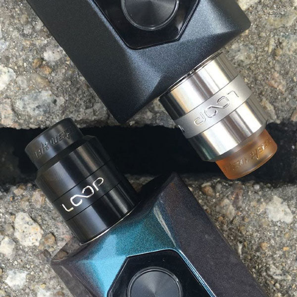 GeekVape Loop RDA 24mm Rebuildable Dripping Atomizer - Best for Cloud Chasing & Flavorful Vaping | Perfect for Advanced Vapers & DIY E-Juice Enthusiasts