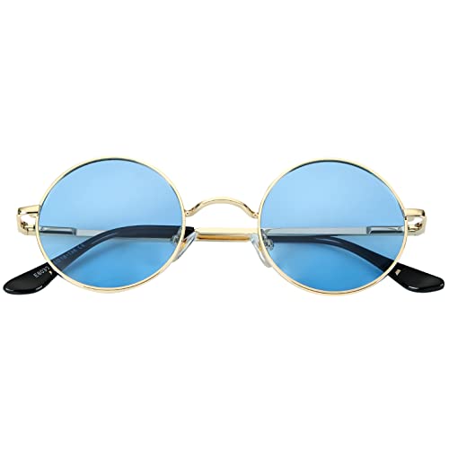 Gold/Clear Blue
