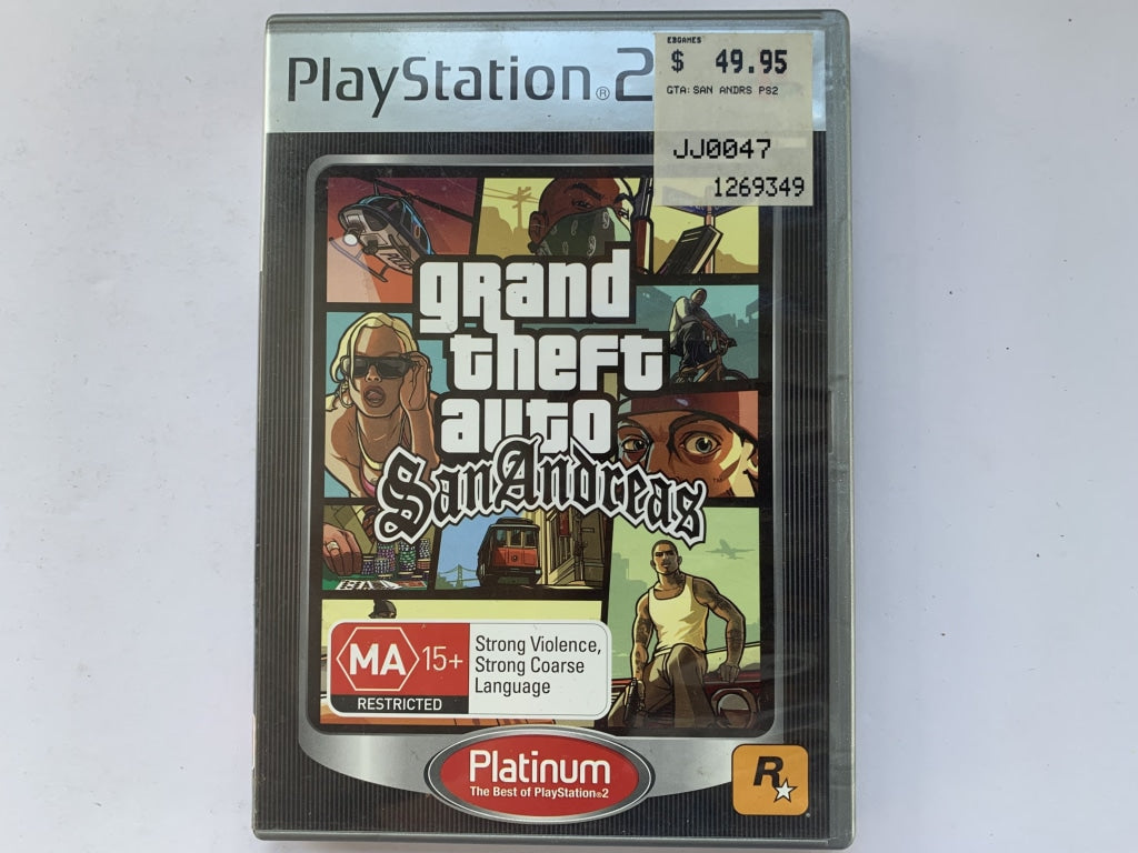 Grand Theft Auto San Andreas - Complete Edition with Original Case | Open-World Action Game for PC & Consoles | Perfect for Gaming Enthusiasts & Collectors