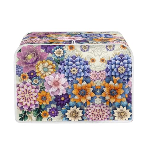 Colorful Boho Mandala Flower