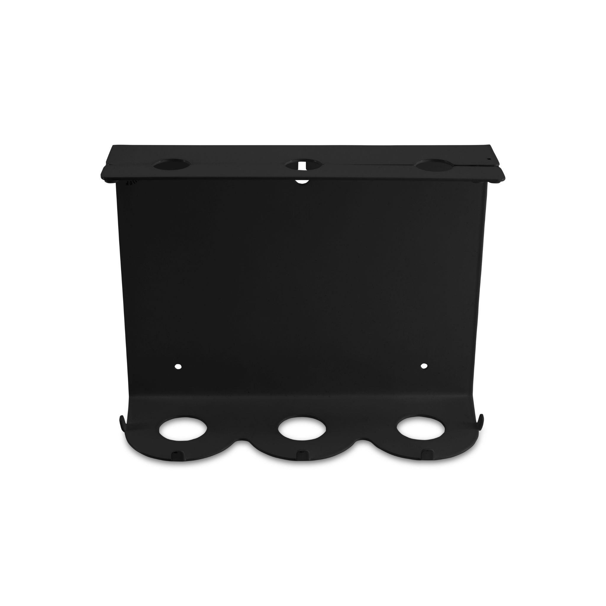 Lockable Triple 500ml Soap Dispenser Holder - Secure Wall Mounted Bathroom Organizer for Kitchen, Bath, Spa & Salon | Black