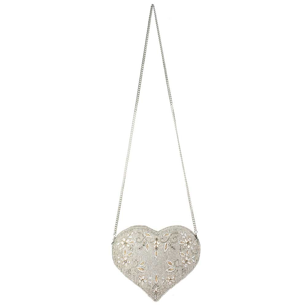 Mary Frances Spark of Love Crossbody Bridal Handbag - Elegant Wedding Purse for Bride, Bridesmaids & Special Occasions