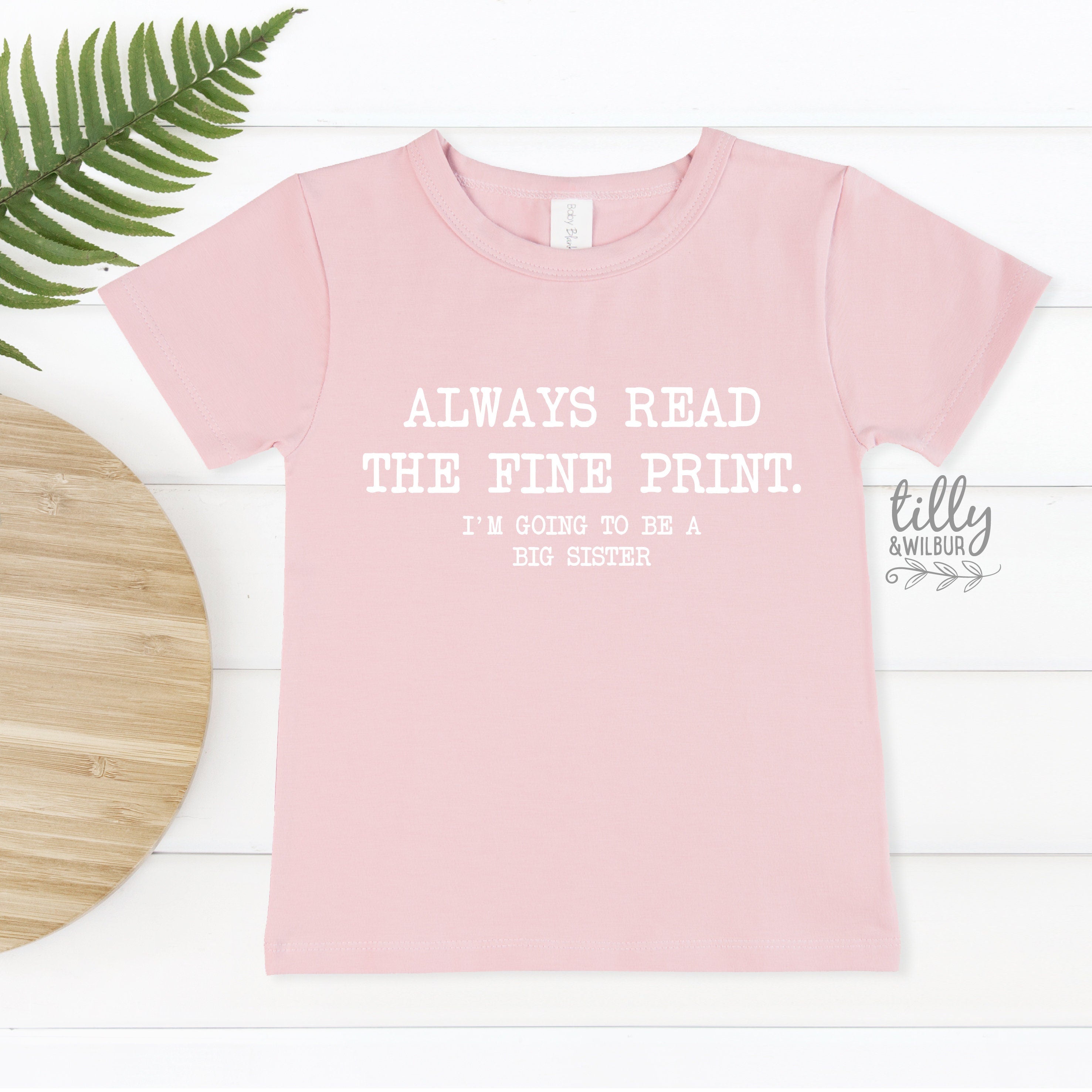 Big Sister T-Shirt - Cute & Comfortable Cotton Tee for Sisters - Perfect for Family Events, Birthdays & Sibling Bonding