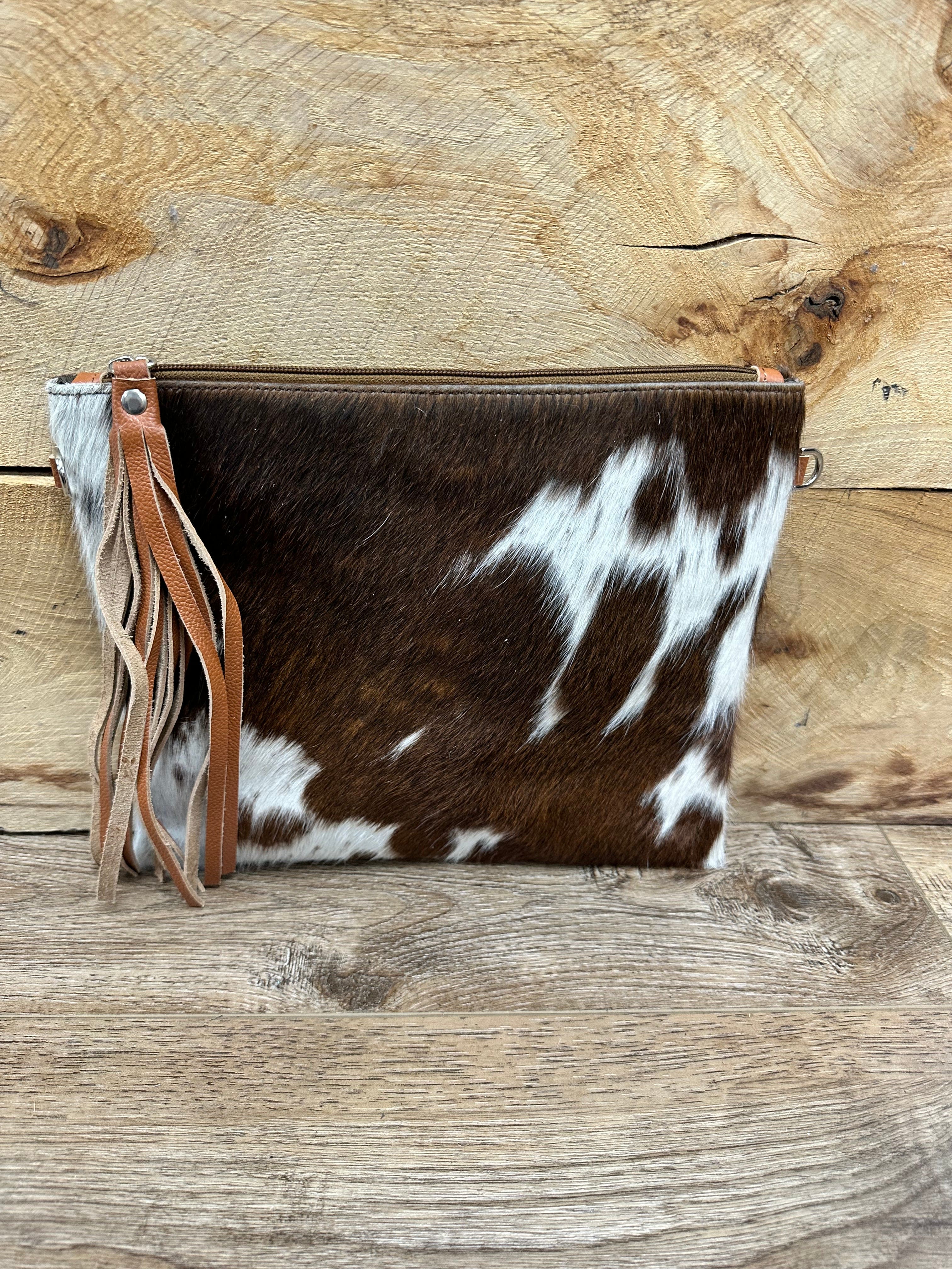 Genuine Cowhide Medium Crossbody Bag for Women - Stylish & Durable Leather Purse - Perfect for Work, Travel & Everyday Use