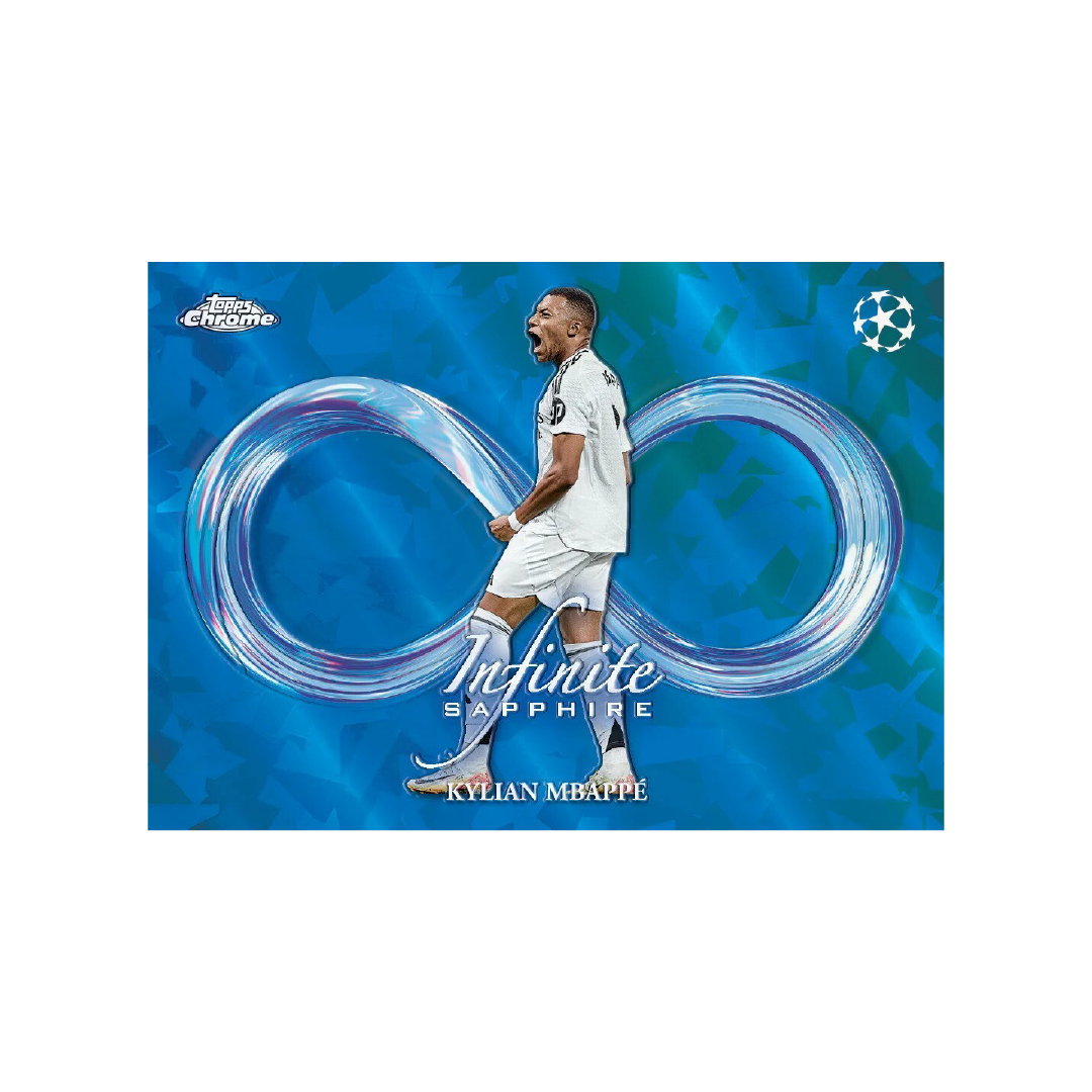 2024-25 Topps Chrome Sapphire UEFA Club Competitions Soccer Trading Cards - Collectible for Fans & Perfect for Fantasy Leagues
