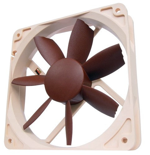 Noctua NF-S12B FLX 120mm Premium Quiet Case Fan - Ultra Low Noise, 1200/900/600 RPM - Perfect for PC Cooling, Home Theater & Office Workstations