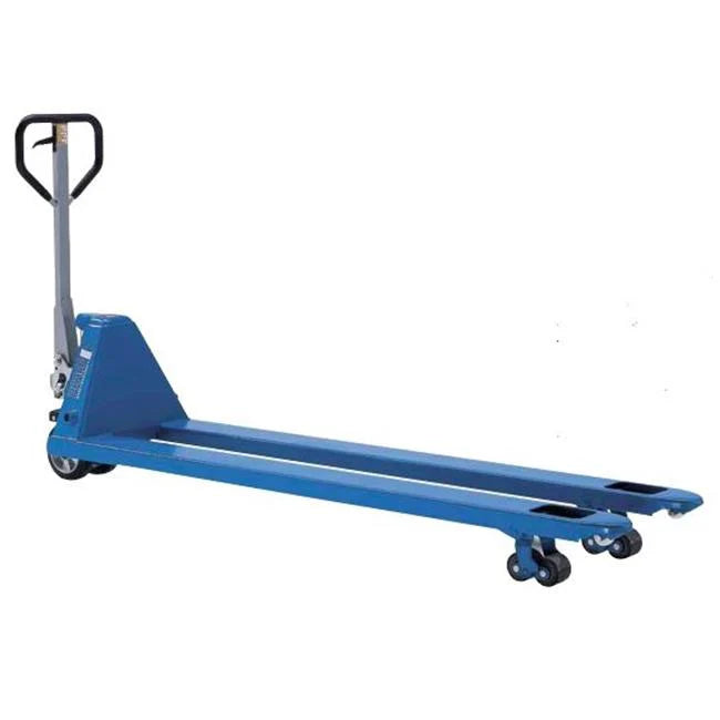 Pfaff PROLINE Long Fork Hand Pallet Truck - Heavy Duty Manual Pallet Jack for Warehouse, Loading Dock & Industrial Use - 5500 lbs Capacity