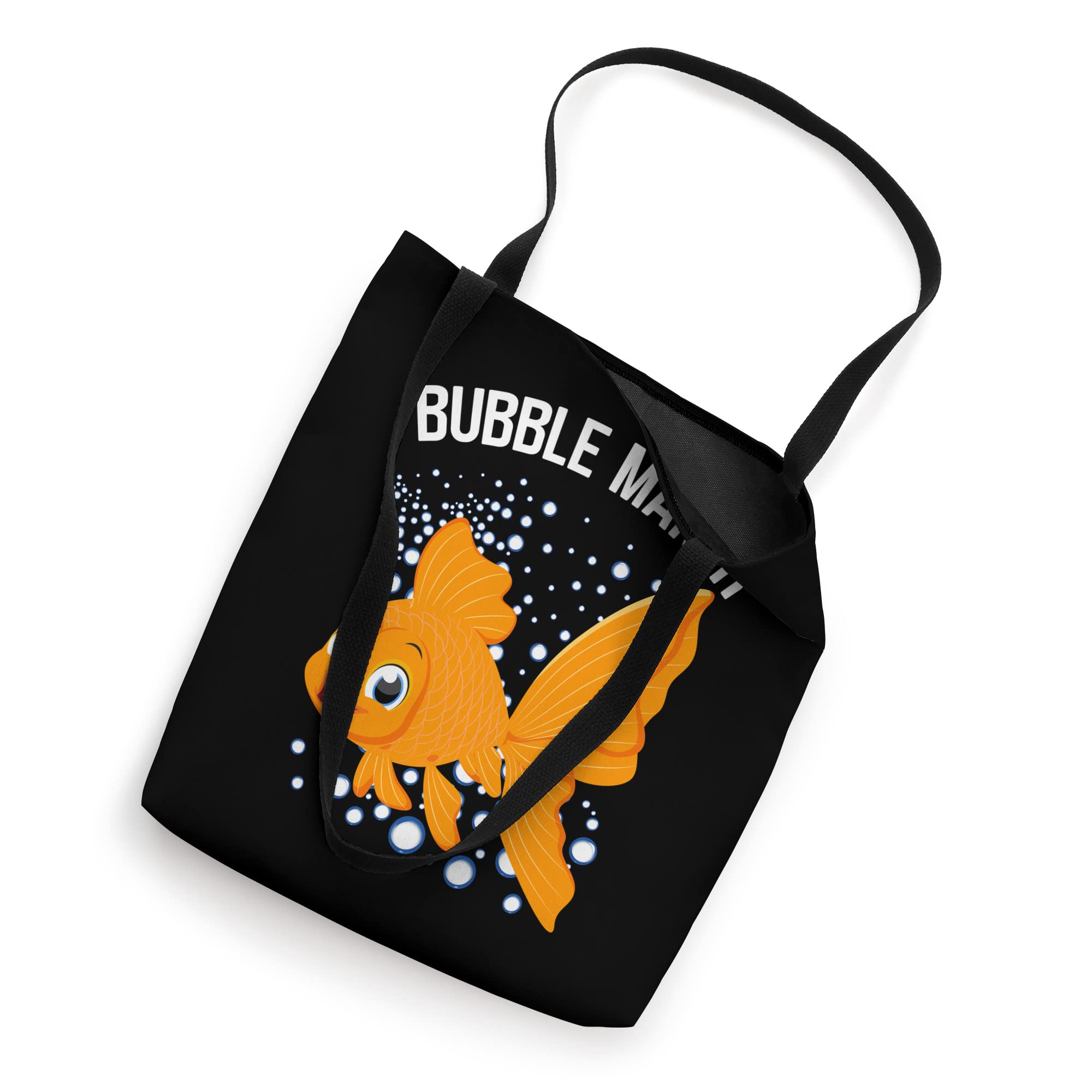 Bubble Maker Cute Goldfish Orange Pet Fish Fishing Tote Bag - Perfect for Beach Trips, Picnics & Outdoor Adventures