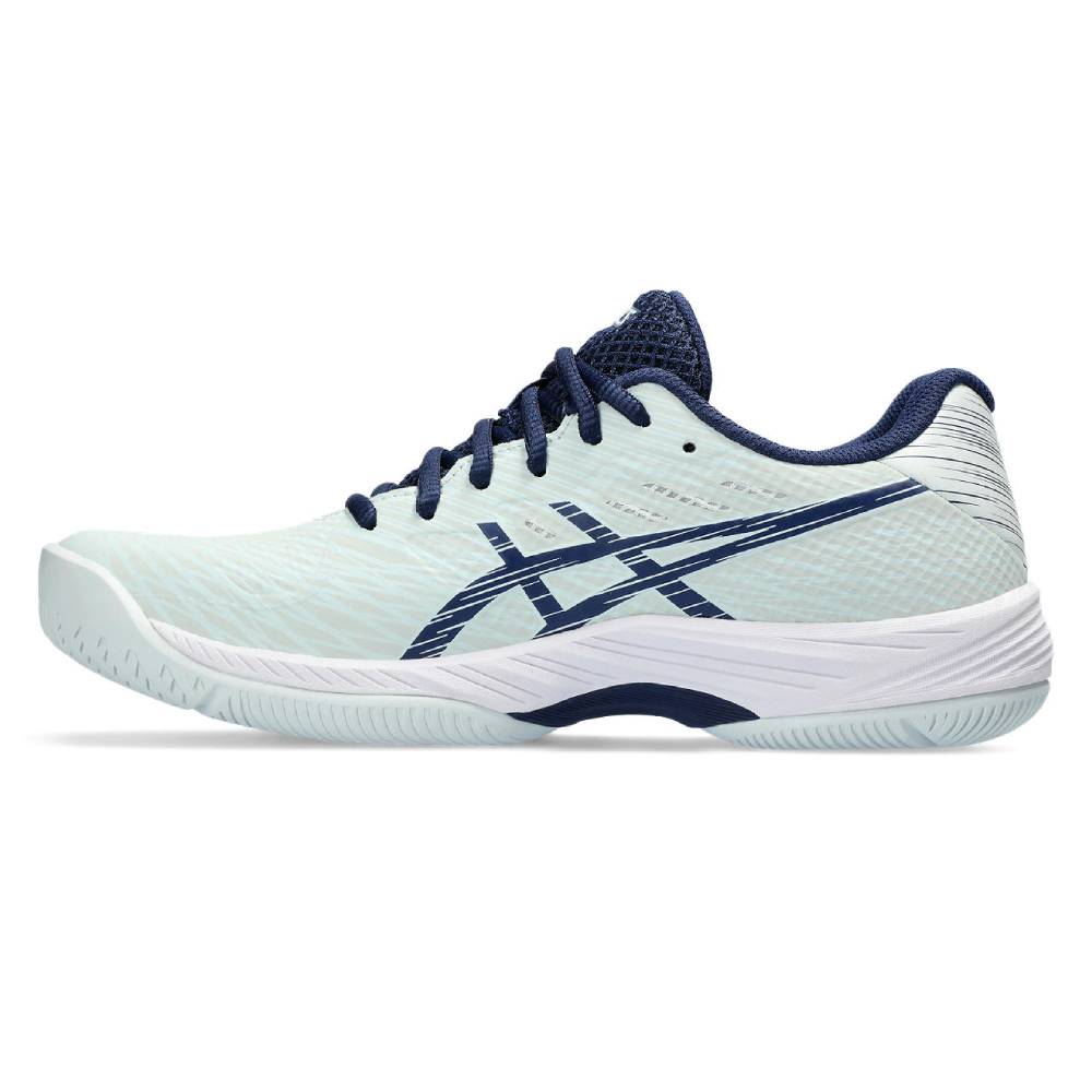 ASICS Gel Game 9 Women's Tennis Shoes - Lightweight & Supportive Court Shoes for Women in Pale Mint/Blue | Perfect for Tennis, Pickleball & Casual Wear