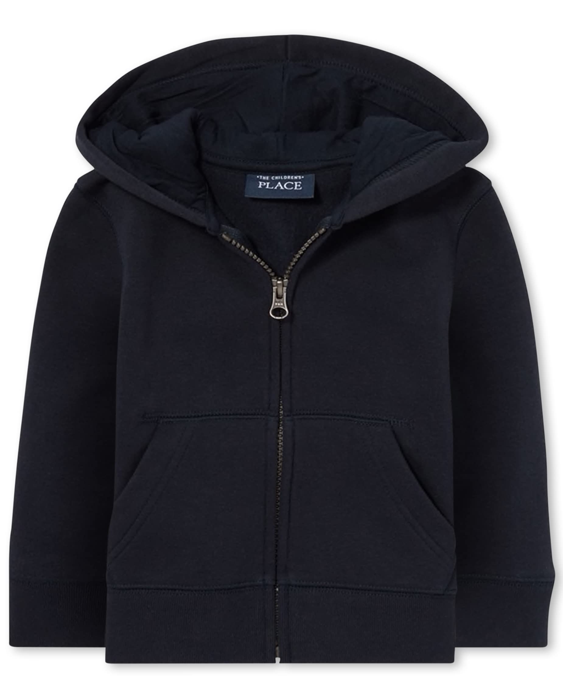 The Children's Place Baby & Toddler Boys' Fleece Zip-Up Hoodie - Soft & Cozy Pullover for Playdates, Daycare & Outdoor Adventures