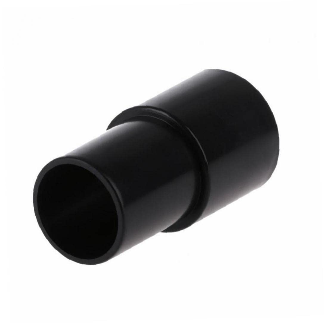 Ruluti 2-Pack Universal Vacuum Cleaner Hose Adapter Kit - Black | Compatible with Most Vacuum Brands | Perfect for Home Cleaning, Car Detailing & Workshop Use