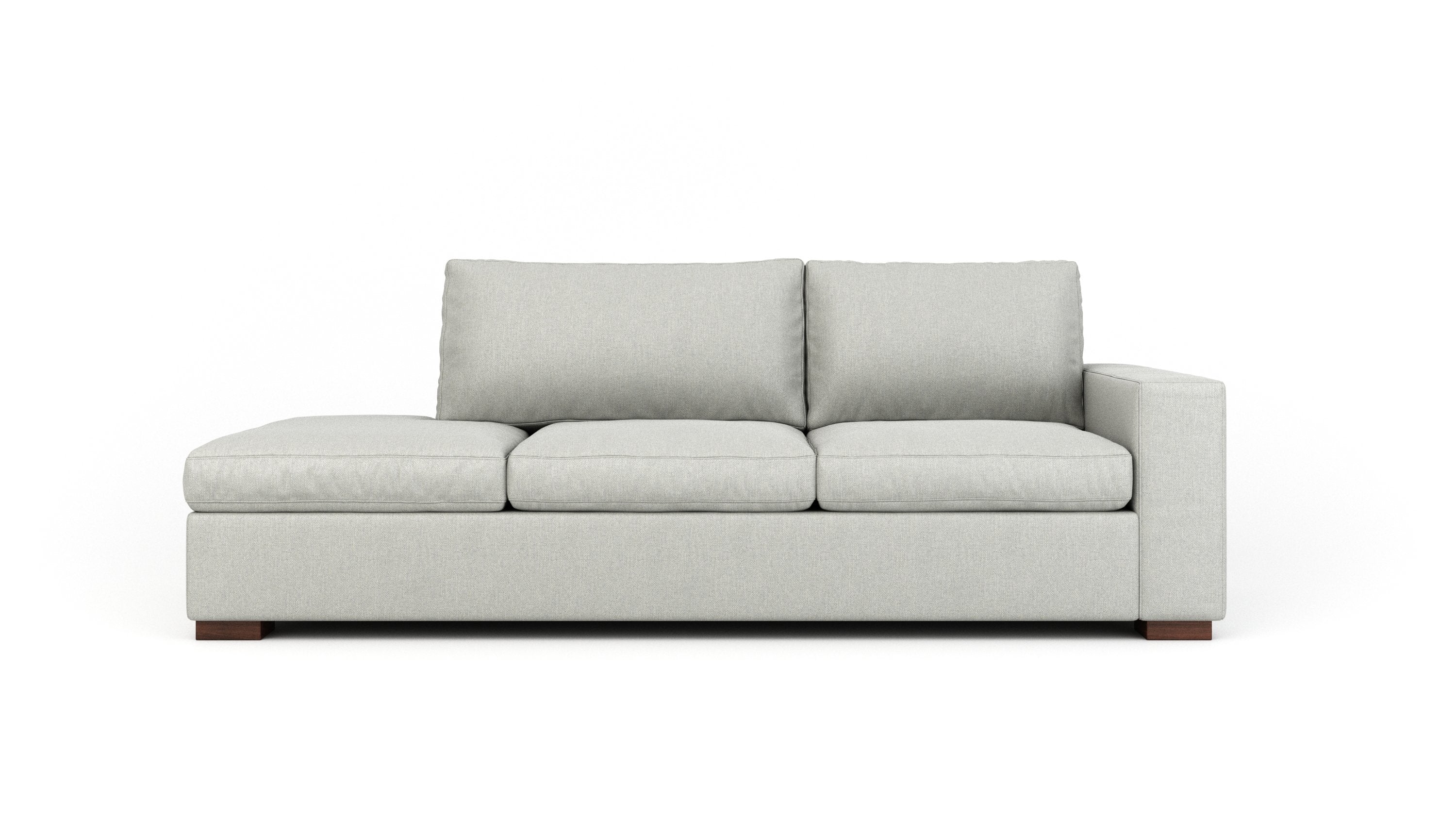 Comfortable Couch Potato Sofa with Left-Side Bumper (70