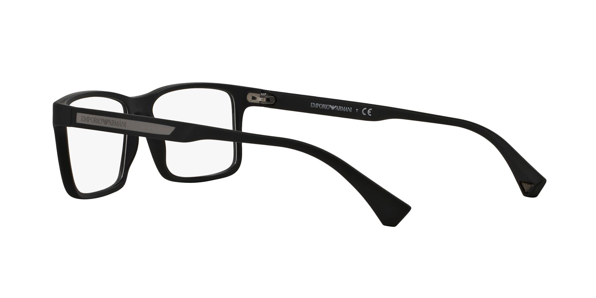 Emporio Armani EA3038 Men's Rectangular Sunglasses - Polarized UV Protection for Driving, Outdoor & Fashion