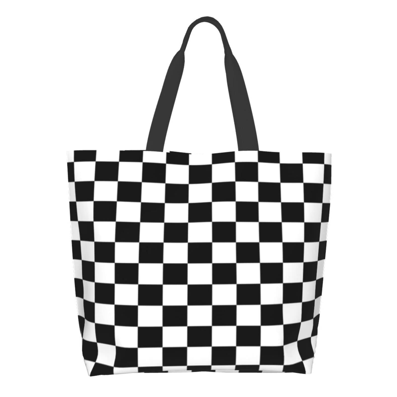 Stylish Reusable Canvas Tote Bag for Women & Men - Eco-Friendly Grocery Shopping, Beach Travel & Everyday Use - Durable Carryall for Work, Gym & Casual Outings