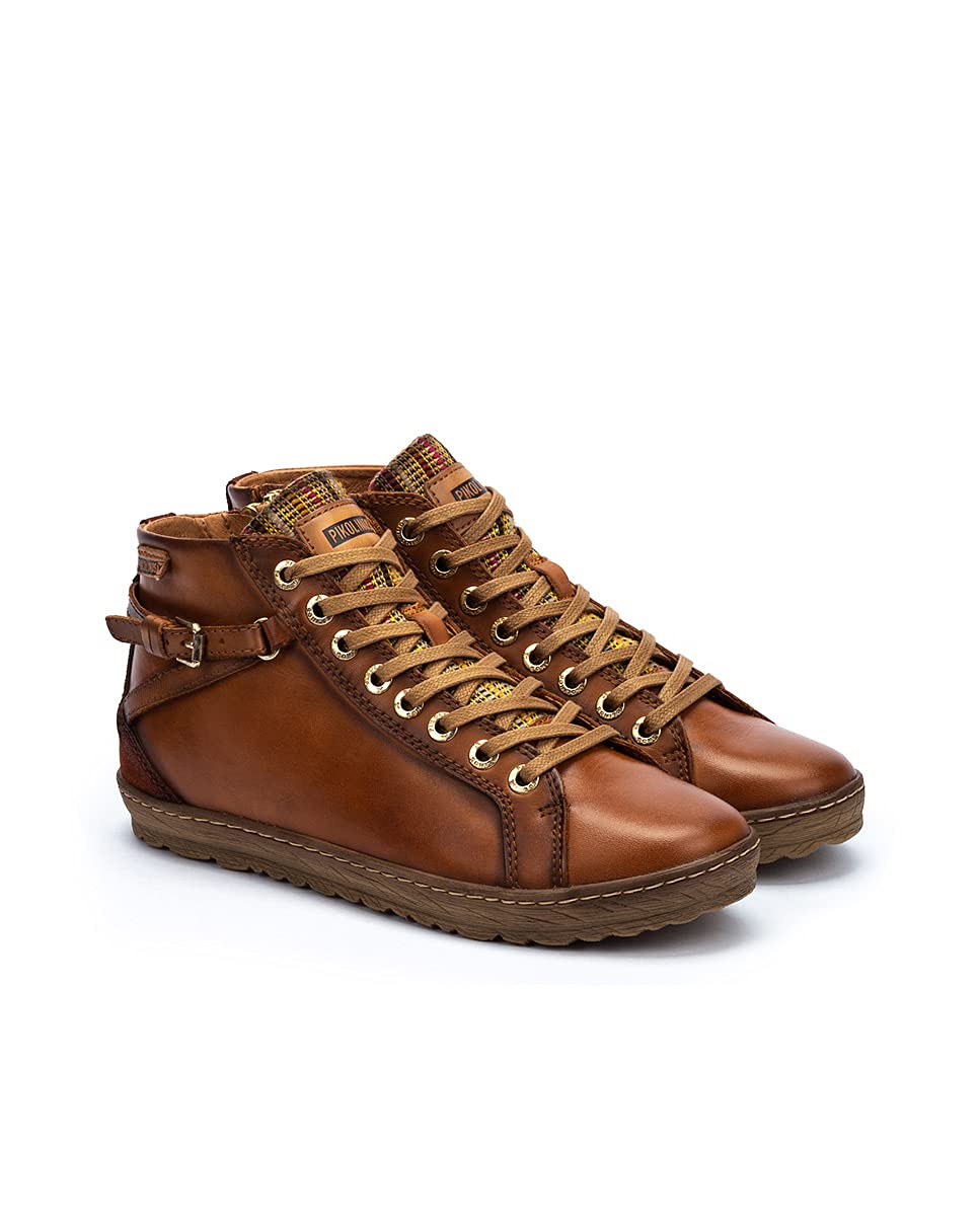 PIKOLINOS Women's Leather Lagos Sneakers - Comfortable & Stylish Casual Shoes for Walking, Travel & Everyday Wear