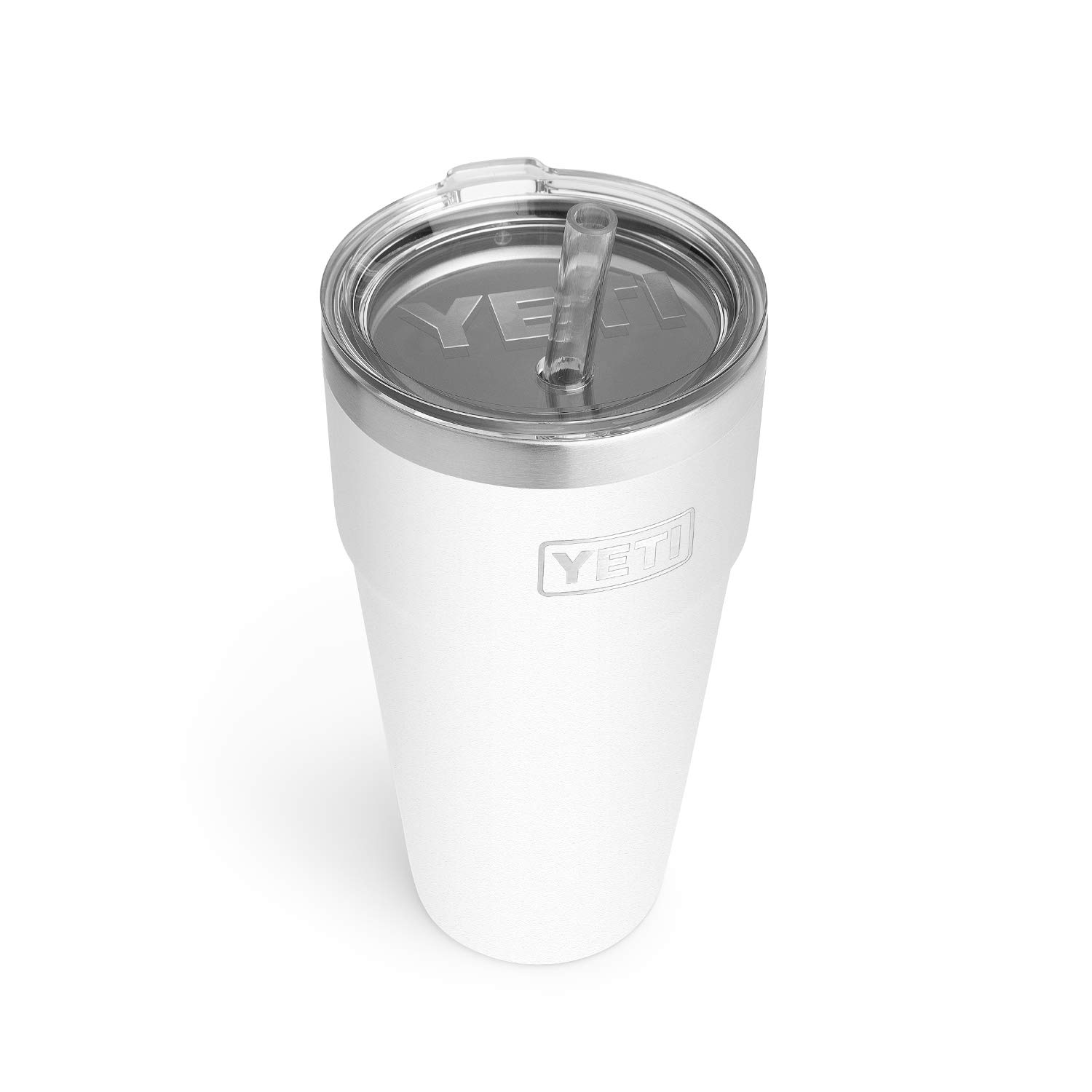 YETI Rambler 26 oz Stainless Steel Vacuum Insulated Straw Cup with Leak-Proof Lid - Perfect for Outdoor Adventures, Travel, and Everyday Hydration