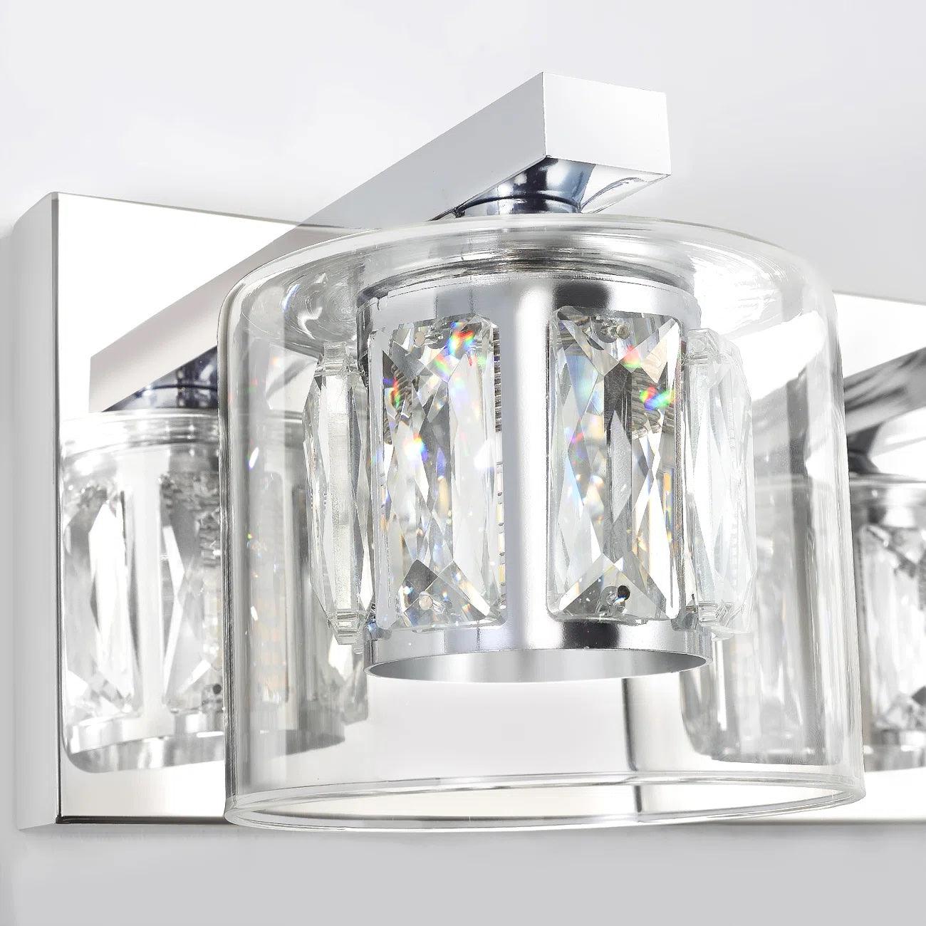 Kolt Modern 5-Light Bathroom Vanity Lighting Fixture - Elegant LED Vanity Light for Bathroom Mirror, Perfect for Modern Home Decor & Spa-Like Ambience