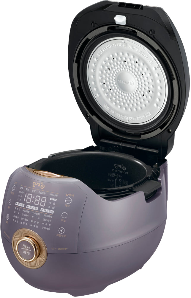 10 Cup IH Pressure Rice Cooker - Fast & Even Cooking, Multi-Functional Electric Rice Cooker for Perfect Rice, Steaming & Slow Cooking - Ideal for Home, Office & Dorm Use