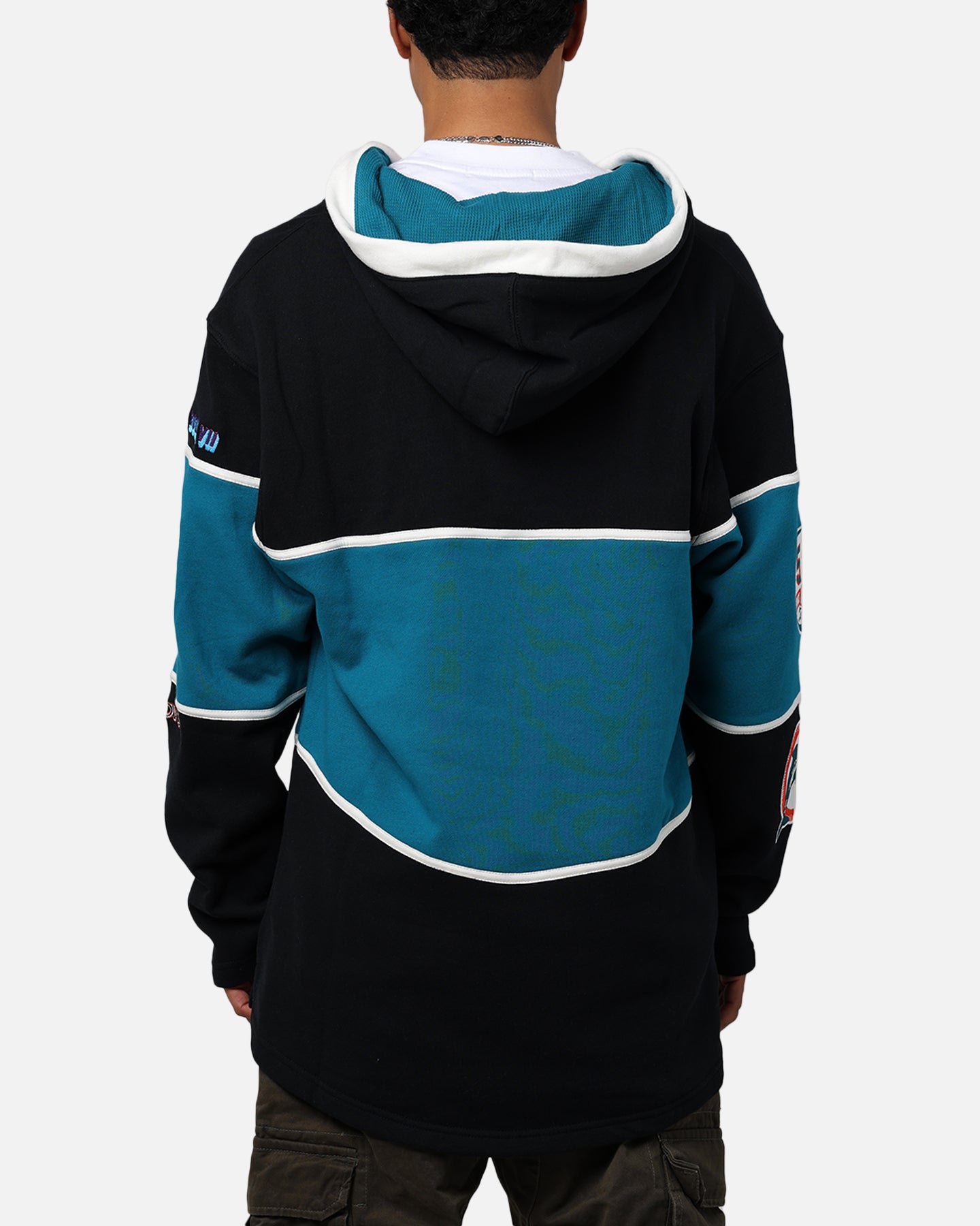 47 Brand Miami Dolphins Super Bowl Gridiron Lacer Hoodie - NFL Football Fan Apparel for Men & Women - Perfect for Game Day, Tailgating & Cold Weather