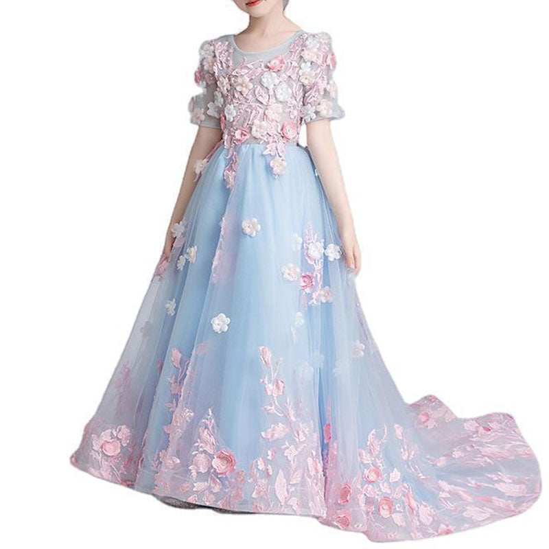 Baby Girl & Toddler Pageant Dress - Flower Girl Princess Gown for Birthday Parties & Special Occasions | Perfect for Weddings, Pageants & Formal Events