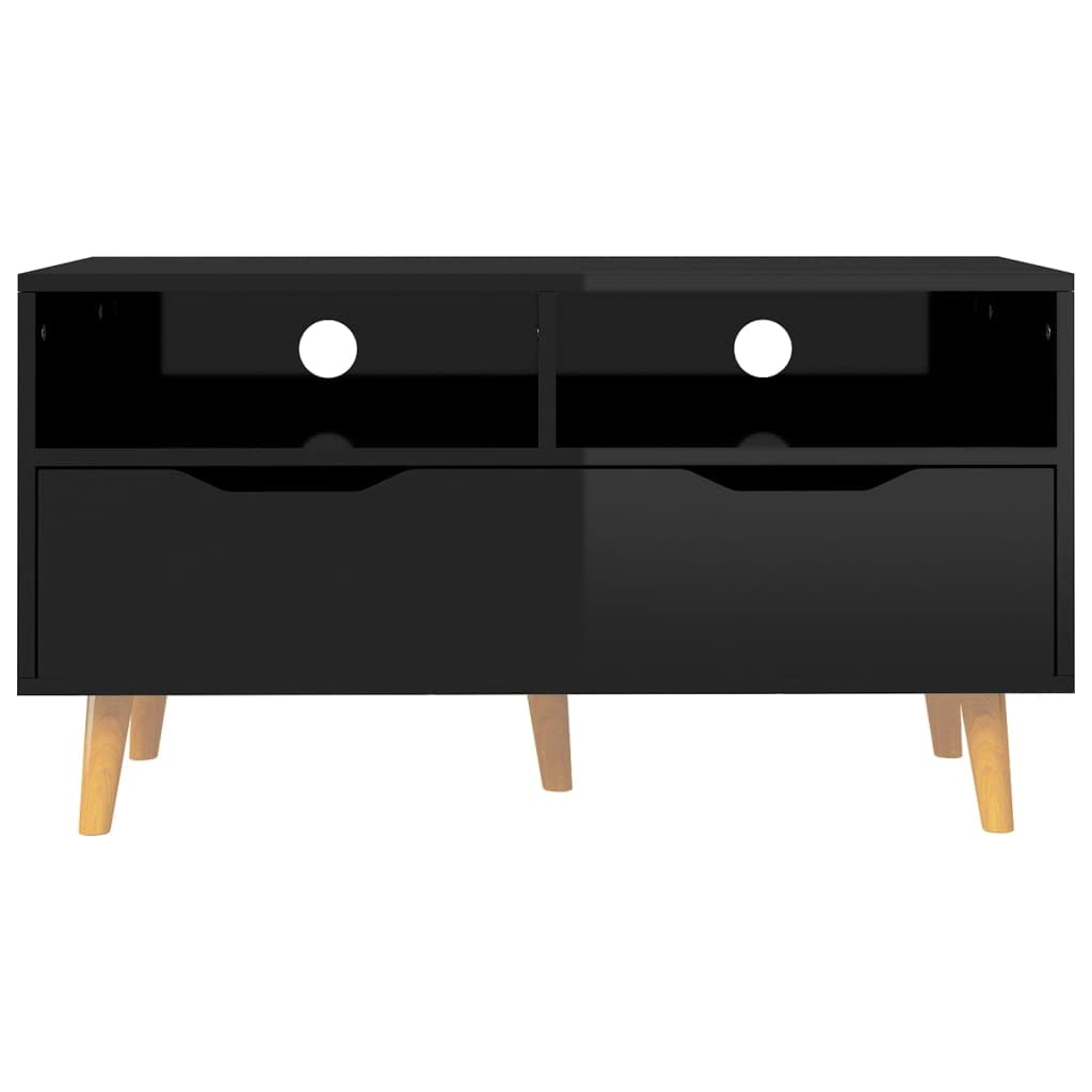 Modern TV Stand with Storage - 35.4