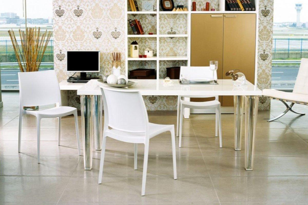 Commercial Maya Chair for Restaurants & Hotels - Durable Stackable Dining Chairs for Hospitality Business, Office & Event Use