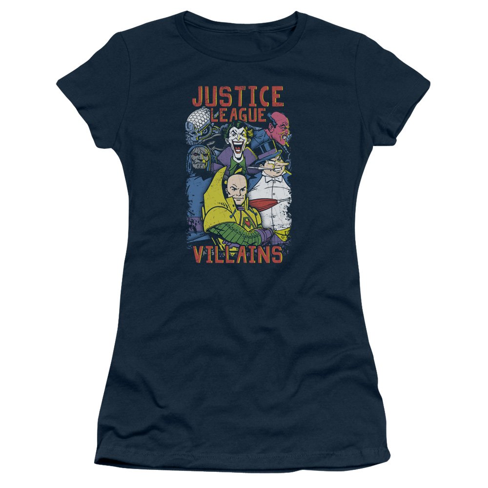 Justice League Juniors Justice for America Sheer T-Shirt - Superhero Graphic Tee for Kids & Teens - Perfect for Cosplay, Comic Con & Everyday Wear