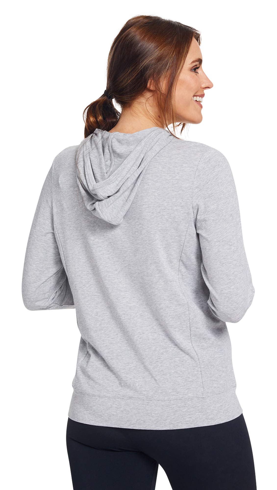 Solbari Women's UPF 50+ Sun Protective Zip-Up Hoodie - Lightweight, Breathable & UV Blocking for Outdoor Activities, Hiking & Travel