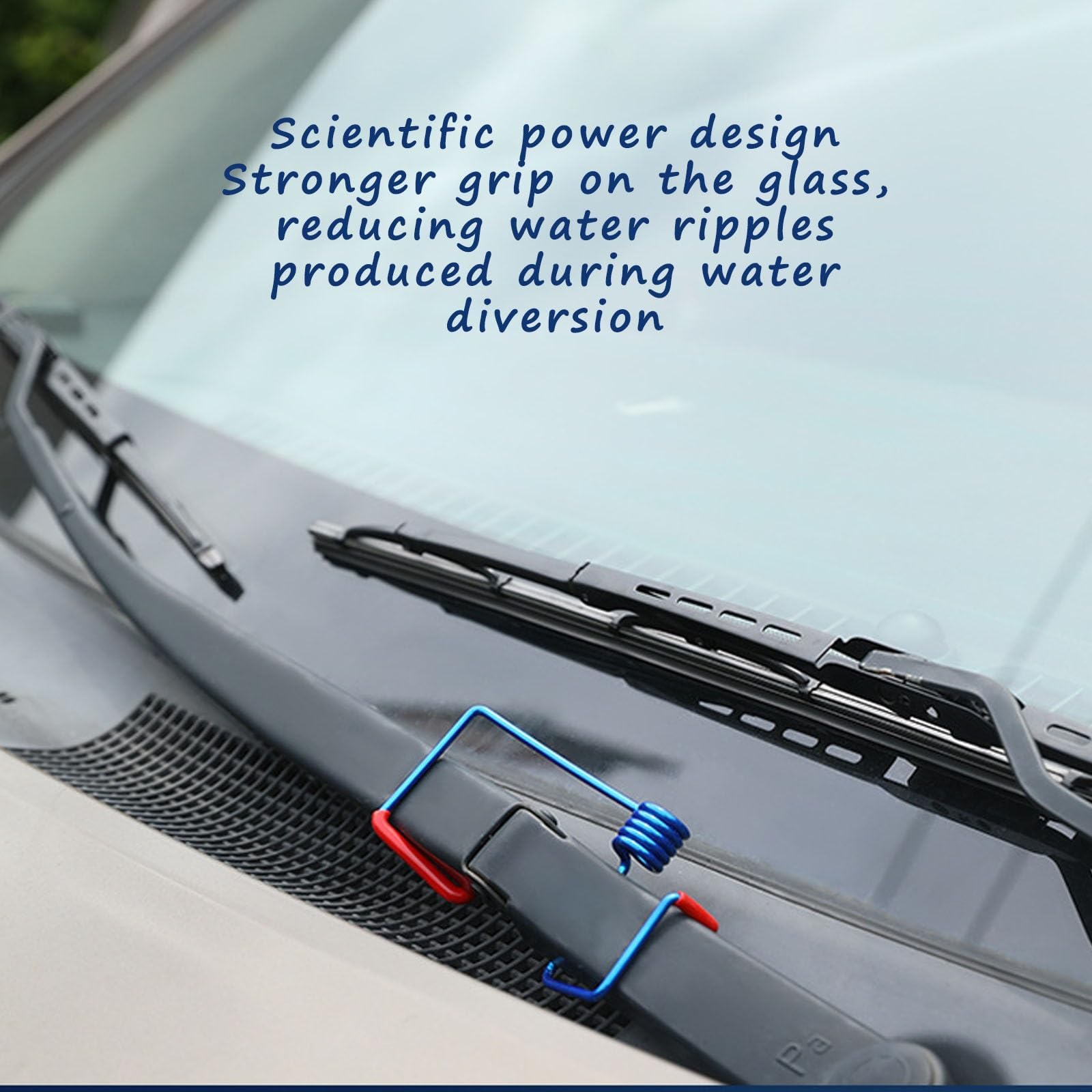 Premium Windshield Wiper Arm Pressure Spring Booster - Heavy Duty Wiper Arm Replacement for Trucks & 2025 New Cars - Enhanced Wiper Performance for Rain, Snow & Extreme Weather Driving