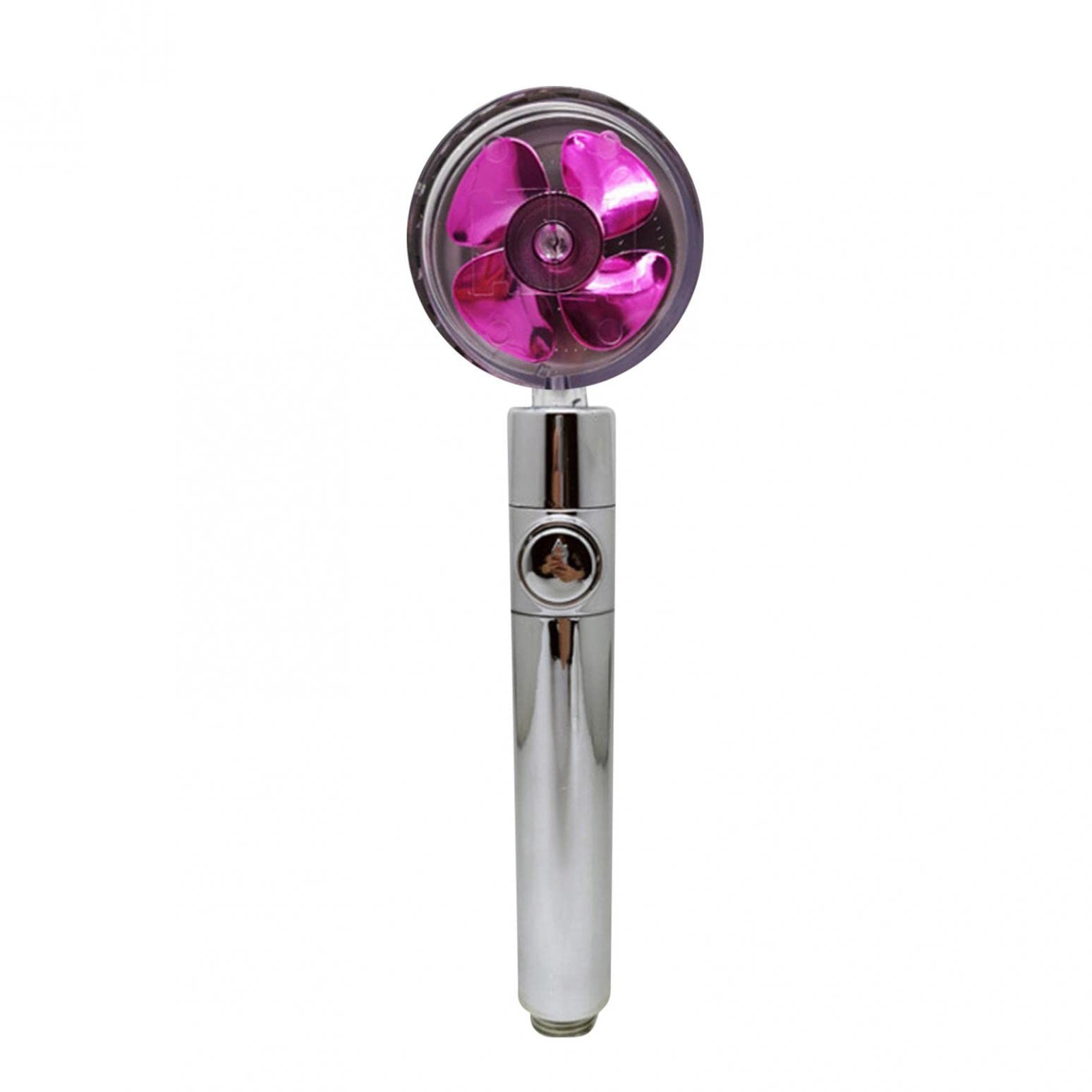 2022 High Pressure Vortex Shower Head with Propeller Turbofan, Adjustable Angle, Built-in Filter & Pause Switch - Perfect for Water Saving & Spa-Like Shower Experience in Home, Hotel or Gym