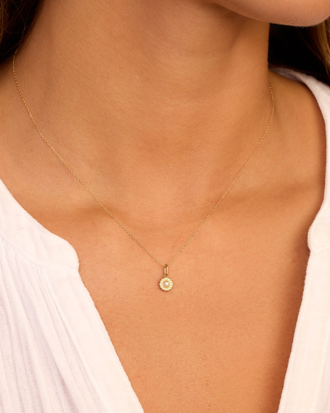Sun Birthstone Charm Necklace - Genuine Gemstone Jewelry for Women - Perfect Gift for Birthday, Anniversary & Special Occasions