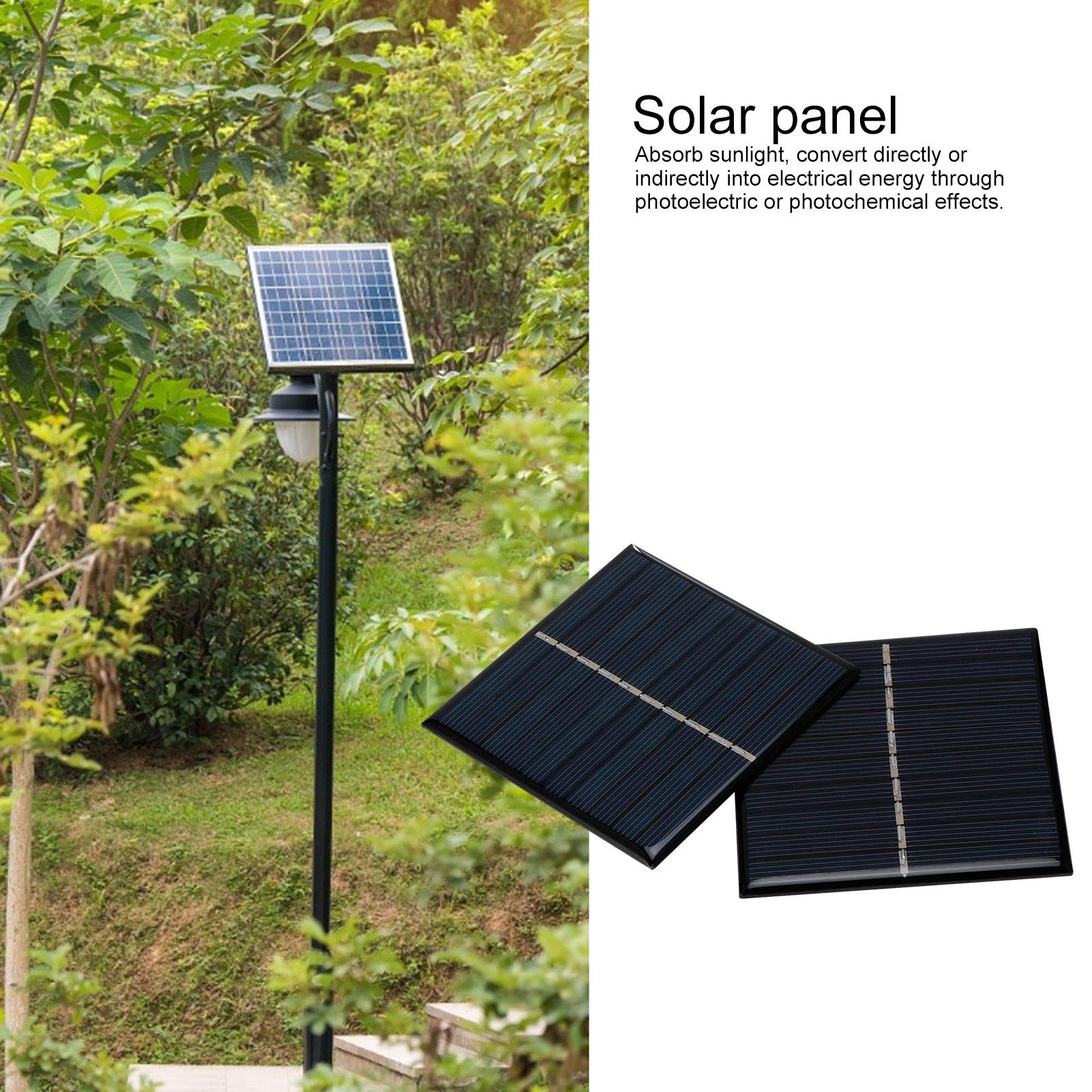 Taidda High-Efficiency Pressure-Resistant Solar Panel Charger - 100W Portable Solar Panel for Solar Toys, Lawn Lights, Outdoor Camping & Emergency Power Supply