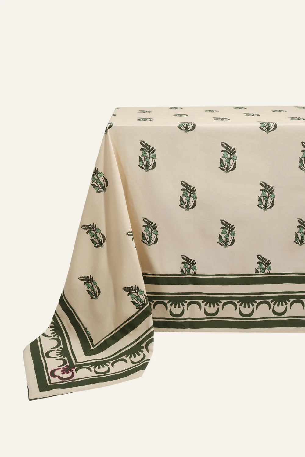 Gems Of The Tropics Tablecloth - Vibrant Tropical Floral Printed Table Cover for Dining & Outdoor Parties - Perfect for Beach Themed Decor, Summer Entertaining, and Patio Dining