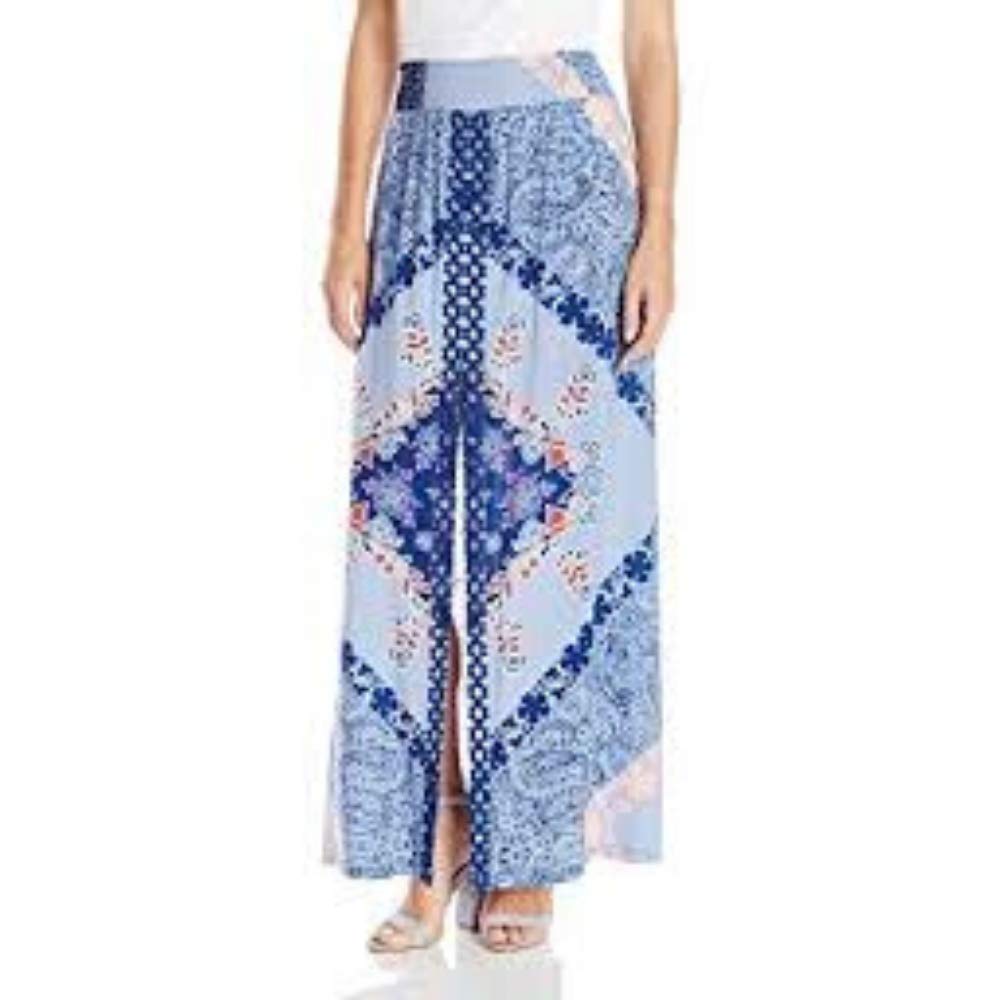 Green Dragon Women's Nomad Center Slit Maxi Skirt - Flowy Boho Long Skirt with Side Slit for Summer, Beach, and Casual Outfits