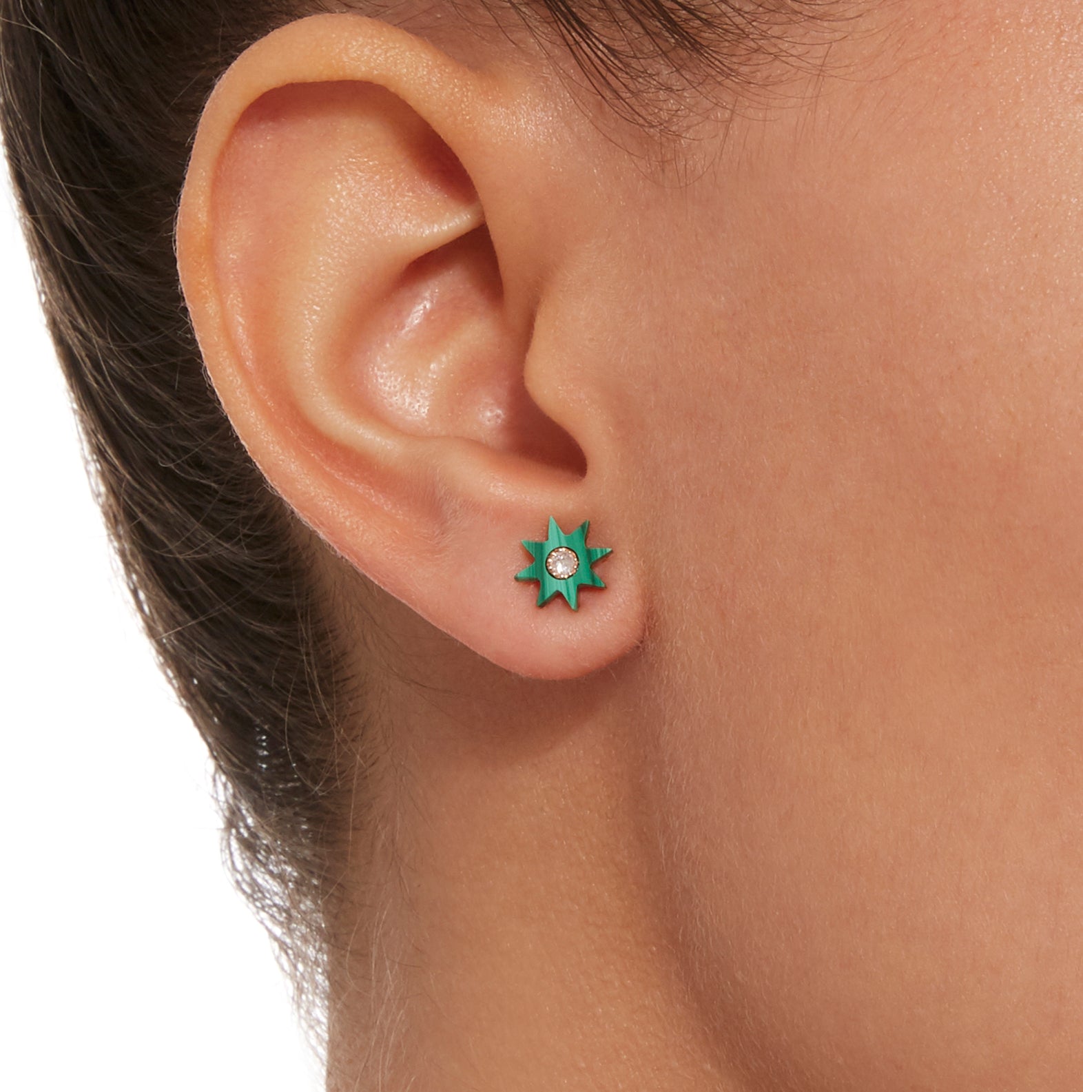 Hardstone Stud Lapis Earrings - Genuine Lapis Lazuli Studs for Women, Handmade Gemstone Jewelry - Perfect for Daily Wear, Gifts & Special Occasions