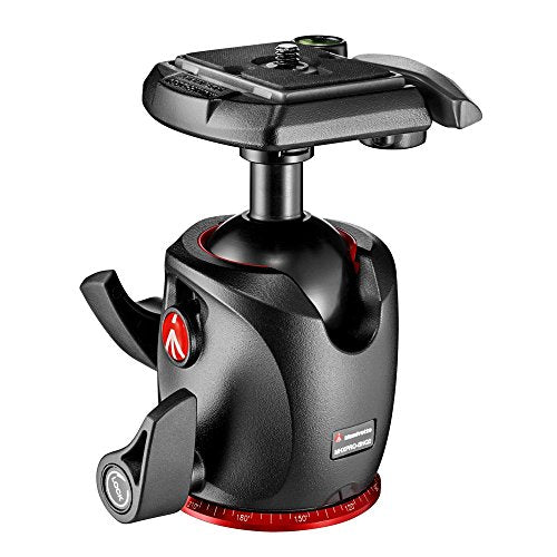 Manfrotto MHXPRO 2-Way Pan and Tilt Tripod Head with 200PL-14 Quick Release Plate - Professional Camera Support for Photography & Videography - Perfect for DSLR, Mirrorless Cameras, and Video Shooting