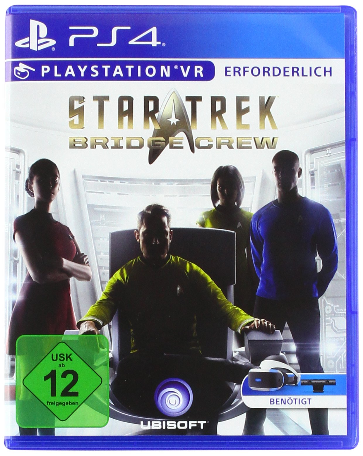 Star Trek Bridge Crew VR Game for Playstation 4 PSVR - Immersive Space Adventure Simulation for Sci-Fi Fans & Multiplayer Gaming