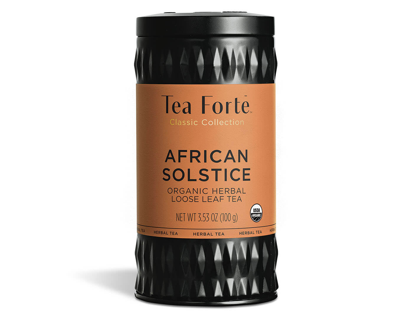 Premium Loose Leaf Tea Canisters - African Solstice Herbal Tea for Relaxation & Wellness | Airtight Storage for Freshness | Perfect for Home, Office & Gifting