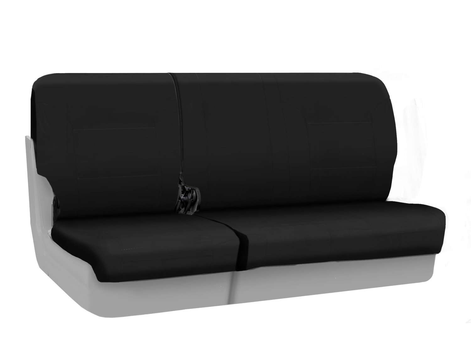 Coverking Custom Fit Ballistic Seat Cover for Toyota Sequoia - 60/40 Bench Design, Durable Black Protection | Perfect for Off-Roading, Camping & Daily Commute