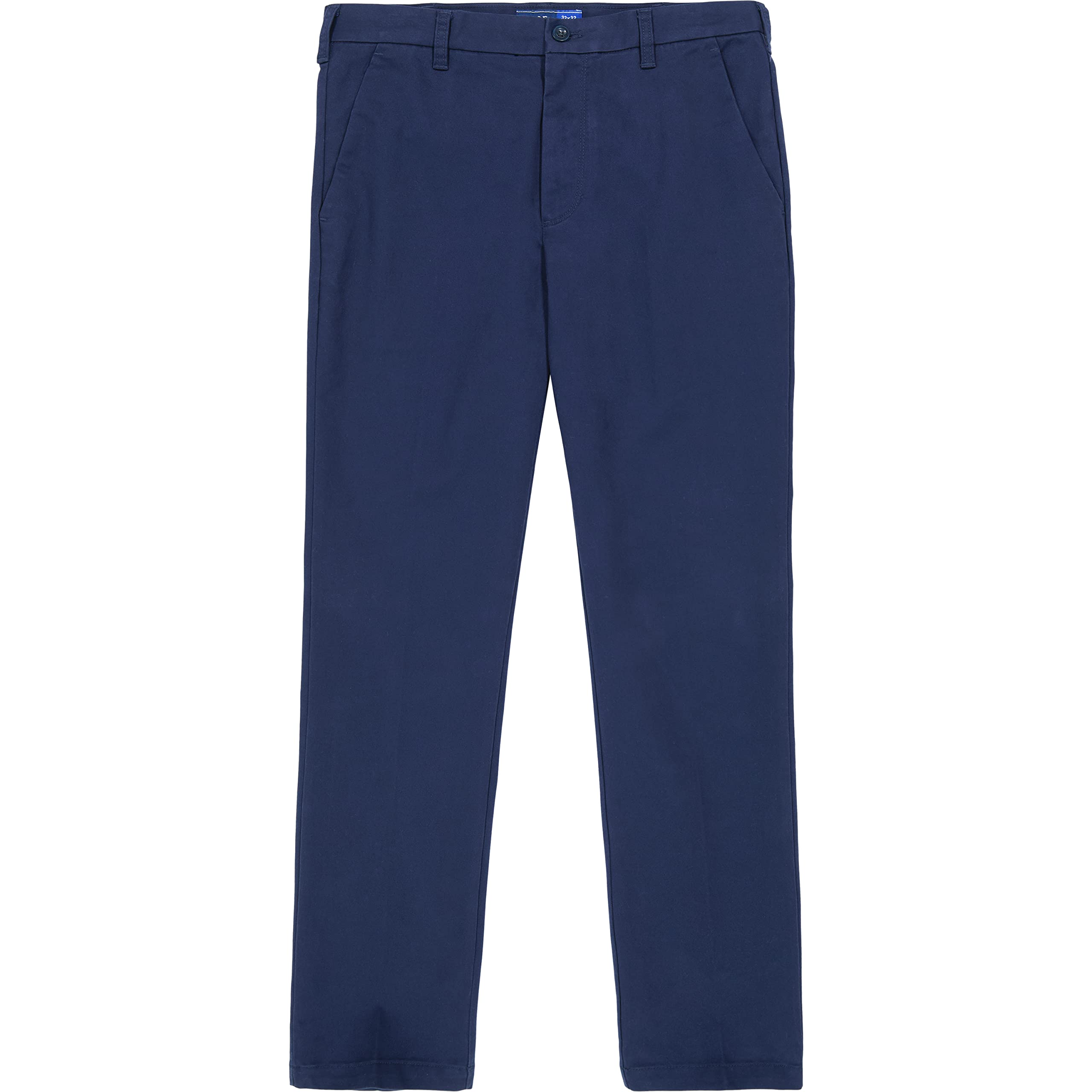 IZOD Men's Big & Tall Performance Stretch Flat Front Pants - Comfortable Work & Casual Wear for Office, Travel & Outdoor Activities